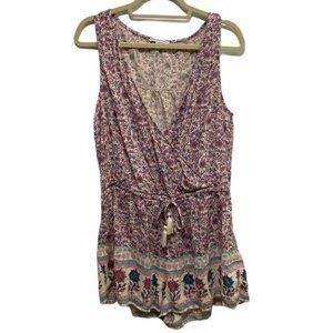 American Eagle Boho Sleeveless Romper Size XL